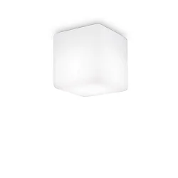 Plafondarmatuur voor buiten LUNA SMALL G9 IP44, opaalwit