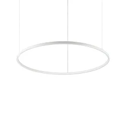 Pendelarmatuur ORACLE SLIM SP D90 groot, rond, schakelbaar IP20, wit 