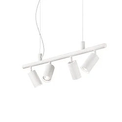 Spot DYNAMITE draaibaar, roteerbaar GU10 IP20, wit, gepoedercoat