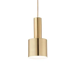 Pendelarmatuur HOLLY 1-vlams E27 IP20, messing geborsteld