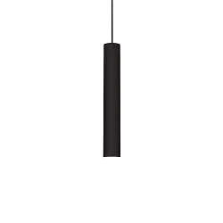 3-fase pendelarmatuur LOOK TR 3-PHASE down, stijf, incl. 3-fase adapter GU10 IP20, zwart mat 