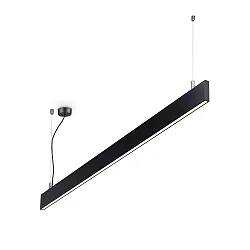 Pendelarmatuur LINUS IP20, zwart dimbaar