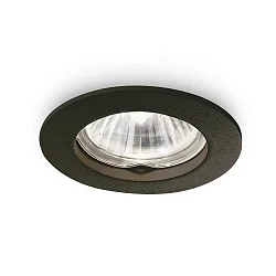 Recessed luminaire JAZZ, IP20, Ø 7.3cm, GU10 max. 50W, black