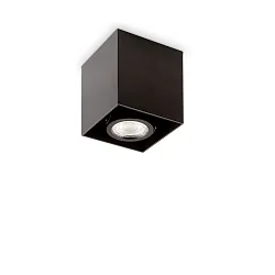 Plafondarmatuur MOOD SQUARE draaibaar GU10 IP20, zwart