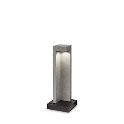 Staande armatuur voor buiten TITANO SMALL IP55, grijs, gemêleerd, zwart mat