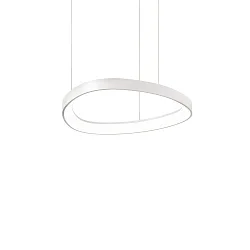 Pendelarmatuur GEMINI 425 rond, instelbaar IP20, wit