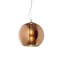 Pendant luminaire NEMO, Ø 20cm, incl. E27 LED 3.2W 3000K, copper