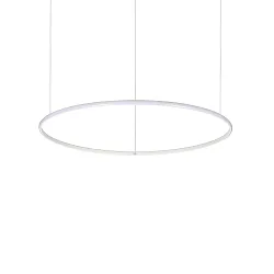Pendelarmatuur HULAHOOP 815 rond, instelbaar IP20, wit