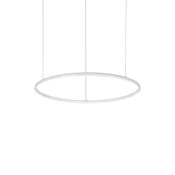 Pendelarmatuur HULAHOOP 610 rond, instelbaar IP20, wit