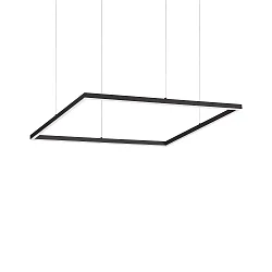 Pendelarmatuur ORACLE SLIM 70 vierkant, instelbaar IP20, zwart