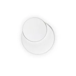 Wandarmatuur POUCHE rond IP20, wit