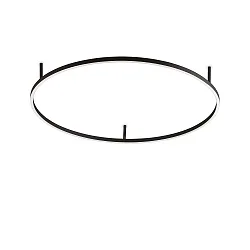 Plafondarmatuur ORACLE SLIM 90 rond IP20, zwart