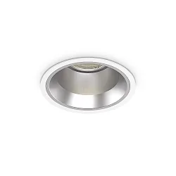 Plafondinbouwarmatuur OFF 162 rond IP20, wit