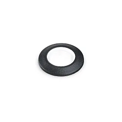 floor recessed luminaire WAY UP Ø 50MM round, walkable G9 IP67, black