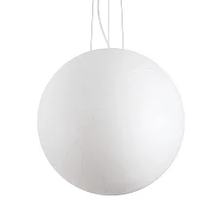 Pendelarmatuur CARTA 1-vlams, rond, instelbaar E27 IP20, wit