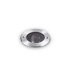 Vloerinbouwarmatuur TAURUS PT D10 ACCENT ROUND 1-voudig, draaibaar, toegankelijk, schakelbaar IP67, staal 
