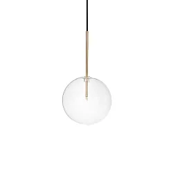 pendant luminaire EQUINOXE SP1 G4 IP20, brass
