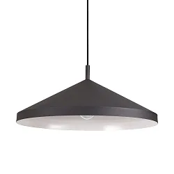 Pendelarmatuur YURTA instelbaar E27 IP20, zwart