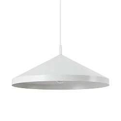 Pendelarmatuur YURTA 500 instelbaar E27 IP20, wit