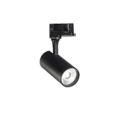3-fase spot FOX 15W MEDIUM / ON-OFF 930 instelbaar, on/off IP20, zwart mat 