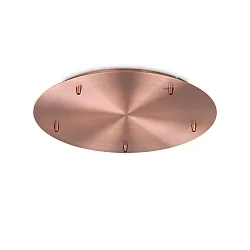 canopy ROUND STANDARD Ø 46CM 5-fold, round, copper, burnished