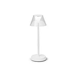 Tafellamp op batterijen LOLITA TL LED LED IP54, wit dimbaar