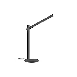 Tafelarmatuur PIVOT TL LED LED IP20, zwart dimbaar