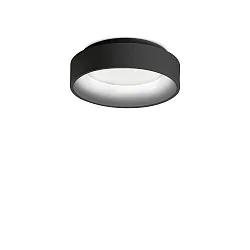 Plafondarmatuur ZIGGY PL D30 LED LED IP20, zwart