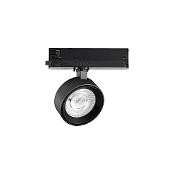 3-fase spot POV TRACK LED rond, met adapter LED IP20, zwart