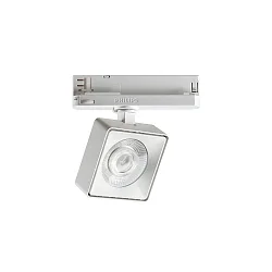 3-fase spot POV TRACK LED vierkant, met adapter LED IP20, wit