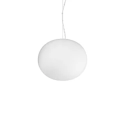 Pendelarmatuur COTTON 30 E27 IP20, wit dimbaar