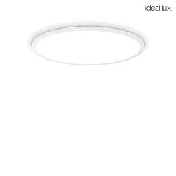 Plafondarmatuur FLY SLIM PL LED LED IP40, gepoedercoat, wit