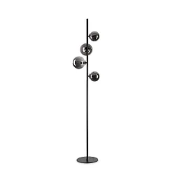Staande lamp PERLAGE 4-vlams G9 IP20, zwart 