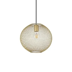 Pendelarmatuur NET 2 E27 IP20, goud dimbaar