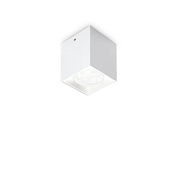 surface downlight NITRO D04 SQUARE square, rigid, with lens optics, on/off IP20, white matt dimmable