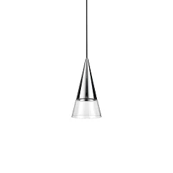 Pendelarmatuur CONO SP1 1-vlams, conisch GU10 IP20, chroom 