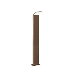 Lichtpaal STYLE 100 led IP54, koffie bruin 