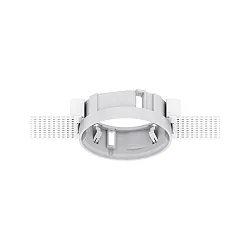 Inbouwbehuizing ZEUS rond, wit