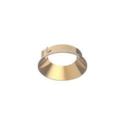 Reflectorlamp ZEUS rond, goud