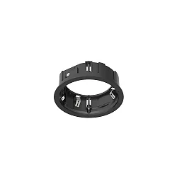 recessed housing ZEUS round, black