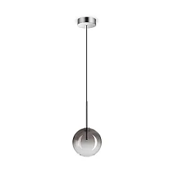 Pendelarmatuur EQUINOXE D15 1-vlams G4 IP20, rookkleuren 