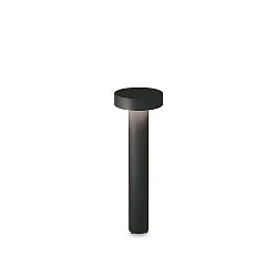 Lichtpaal TESLA 60 G9 IP44, zwart dimbaar