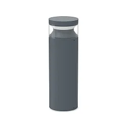 Sokkelarmatuur BOEING H040 cilindrisch, schakelbaar, met Diffuser IP65, antraciet, mat 