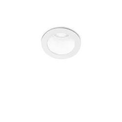 Plafondinbouwarmatuur QUARK rond IP20, wit 