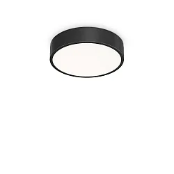 Plafondarmatuur RAY 35 IP44, zwart dimbaar