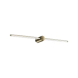 Wandarmatuur FILO IP44, messing geborsteld 