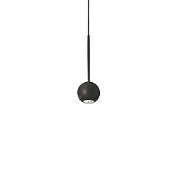 Pendelarmatuur ARCHIMEDE baalvormig IP20, zwart 
