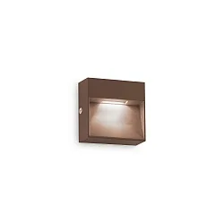 Wandarmatuur voor buitenshuis DEDRA IP65, koffie bruin 