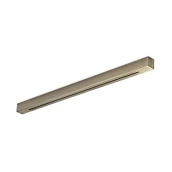 Baldakijn LINEAR ALL IN 4-voudig, hoekig, met omslag, messing, gepolijst
