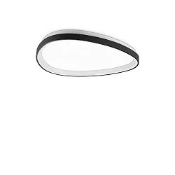 ceiling luminaire GEMINI 61 DALI controllable IP20, black dimmable